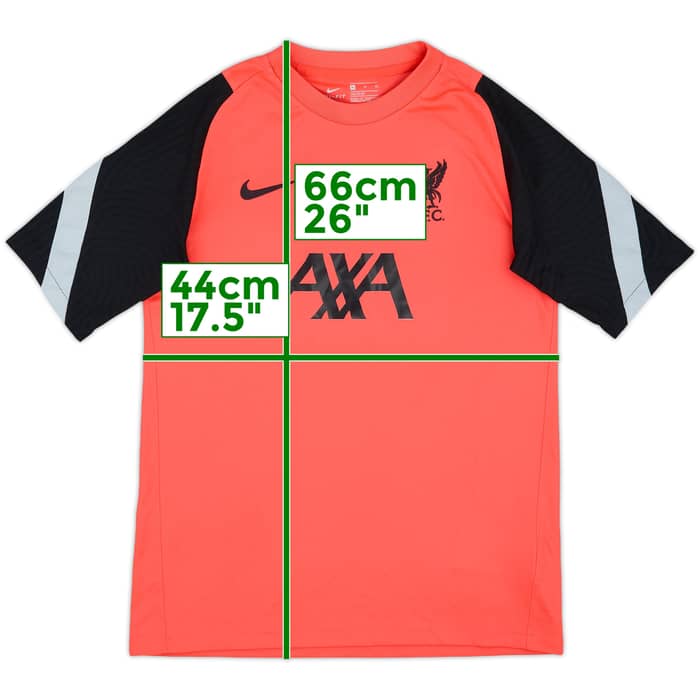 2020-21 Liverpool Nike Training Shirt - 8/10 - (XL.Boys)