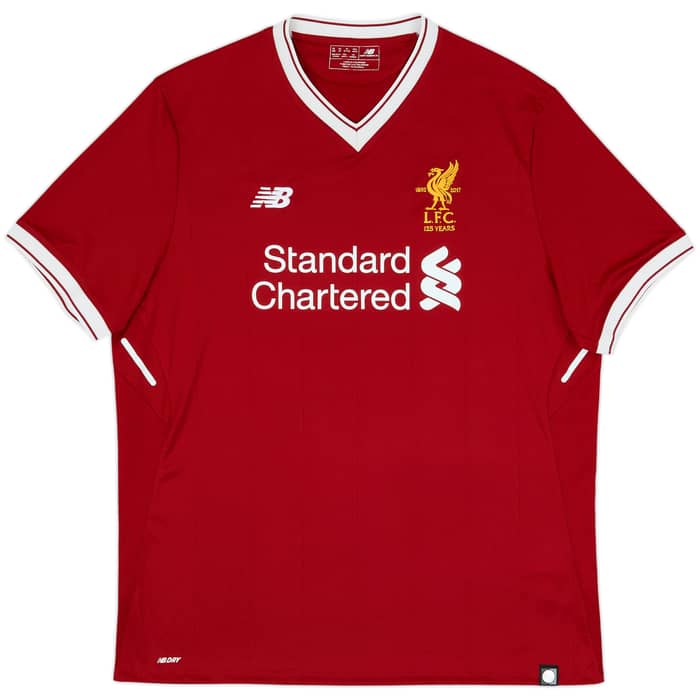 2017-18 Liverpool 125 Years Home Shirt Coutinho #10 - 6/10 - (XL)