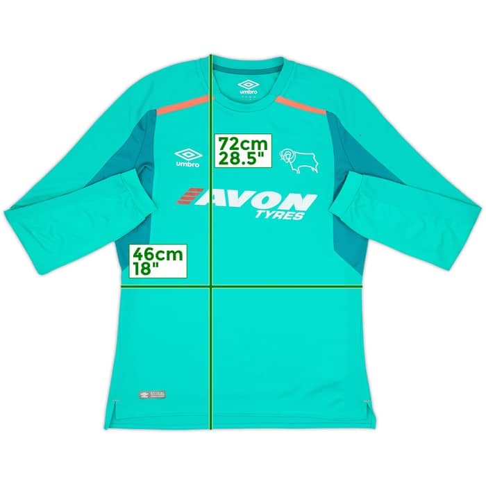 Camiseta de portero del Derby County 2017-18 - 6/10 - (S)