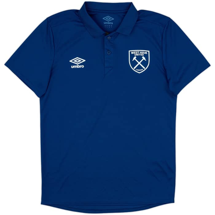 2018-19 West Ham Umbro Polo Shirt - 10/10 - (S)