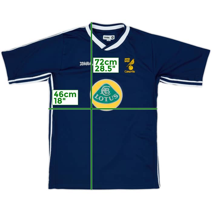 2003-04 Norwich Xara Training Shirt - 8/10 - (S)