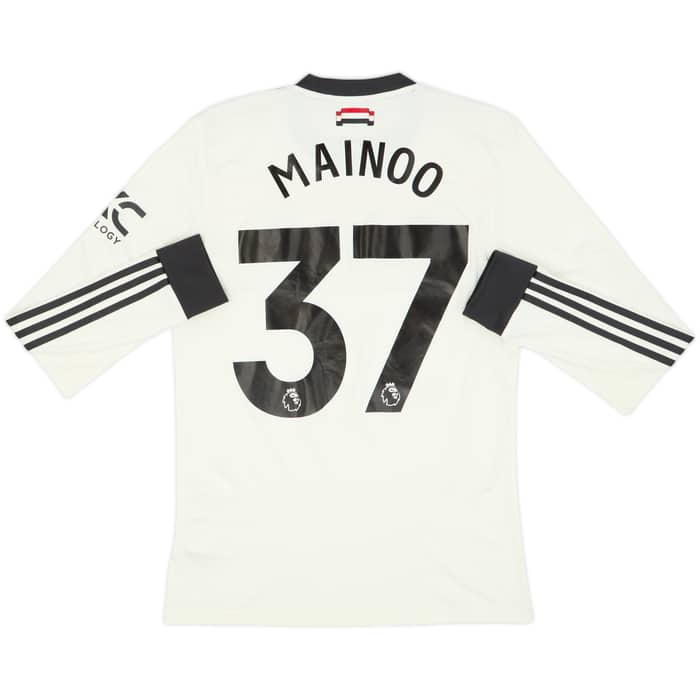 2024-25 Manchester United Third L/S Shirt Mainoo #37 - 9/10 - (S)