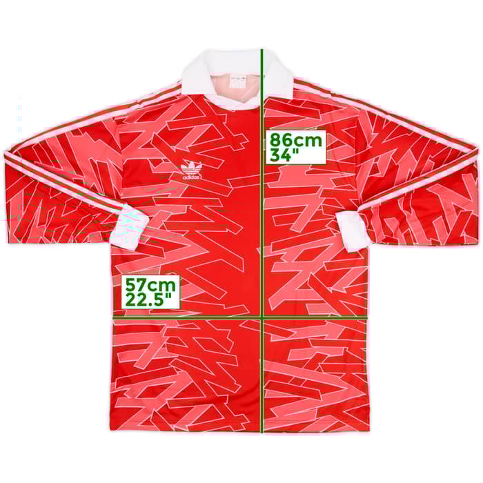 1990s adidas Template L/S Shirt - 9/10 - (XL)