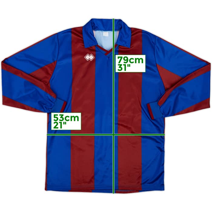 1980s Errea Template L/S Shirt #15 - 7/10 - (XL)