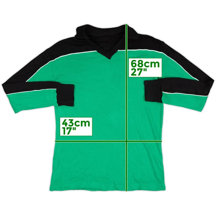 1980s Ennerre Template L/S Shirt #13 - 6/10 - (S)