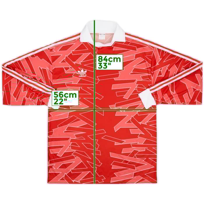 1980s adidas Template L/S Shirt - 8/10 - (XL)