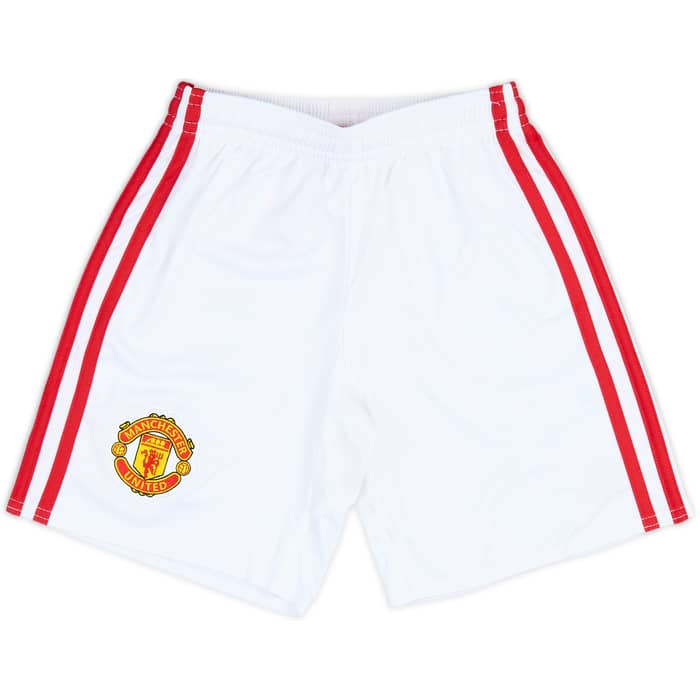 2016-17 Manchester United Home Shorts - 6/10 - (7-8 Years)