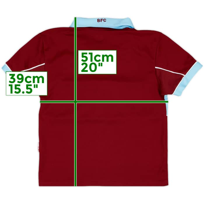 2005-06 Burnley Home Shirt - 5/10 - (L.Boys)