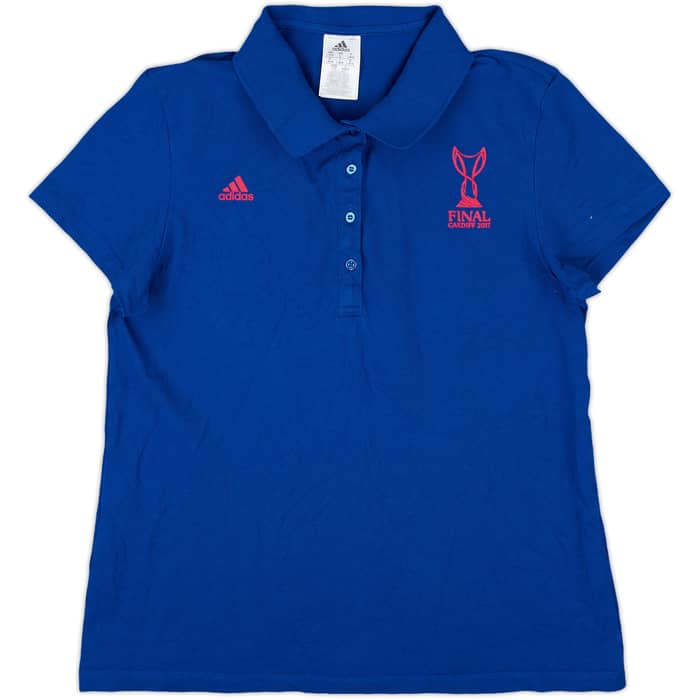 2017 adidas ' Women's Final Cardiff 2017' Polo Shirt - 9/10 - (Women's L)