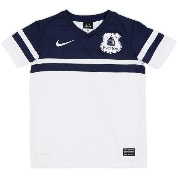 2013-14 Everton Third Shirt - 7/10 - (7-8 Years)