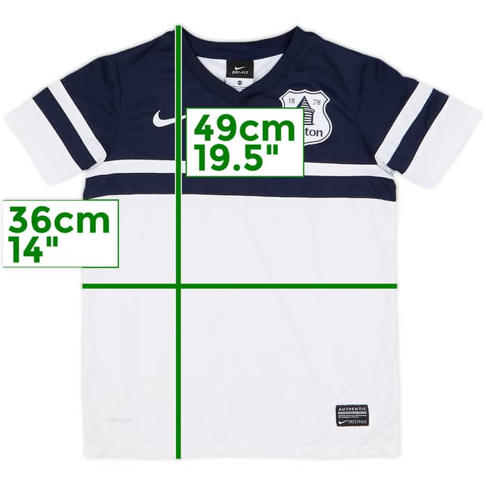 2013-14 Everton Third Shirt - 7/10 - (7-8 Years)