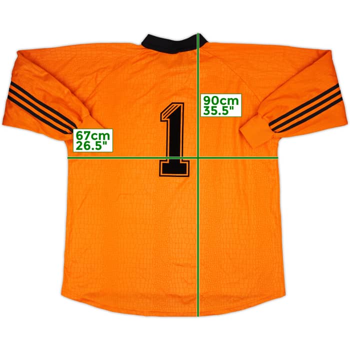 1990s Jens Lehmann adidas GK Shirt #1 - 8/10 - (XXL)