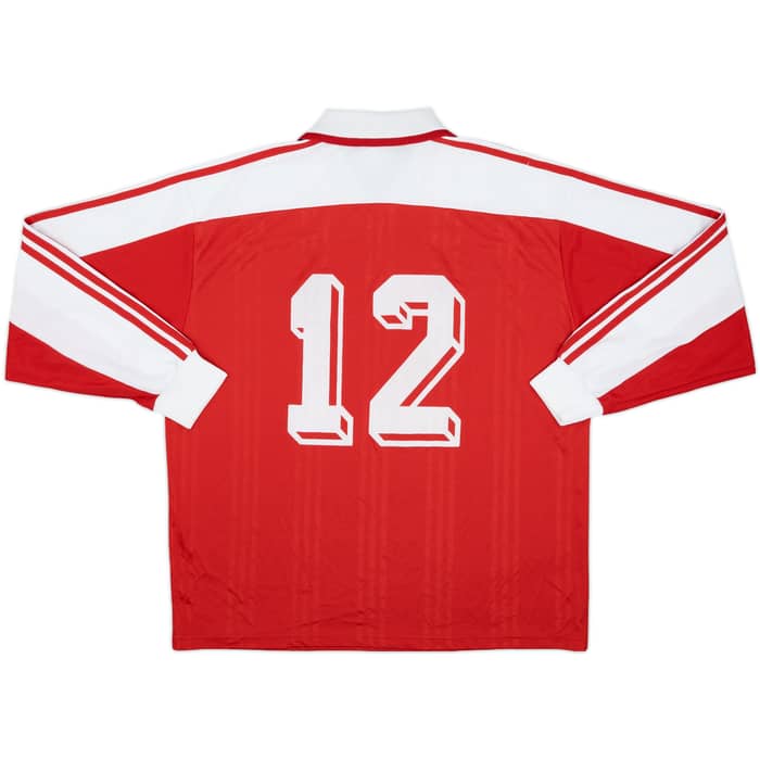 2000-01 adidas Template L/S Shirt #12 - 9/10 - (XL)