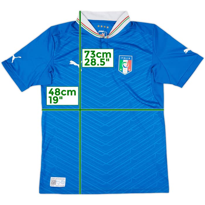 2012-13 Italy Home Shirt - 7/10 - (M)