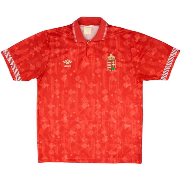 1990-93 Hungary Home Shirt - 4/10 - (L)