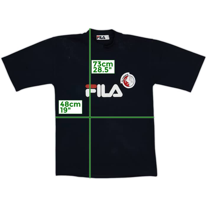 1999-00 FC Twente Fila Cotton Tee - 8/10 - (M)