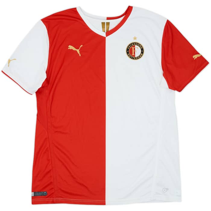 2013-14 Feyenoord Home Shirt - 8/10 - (L)