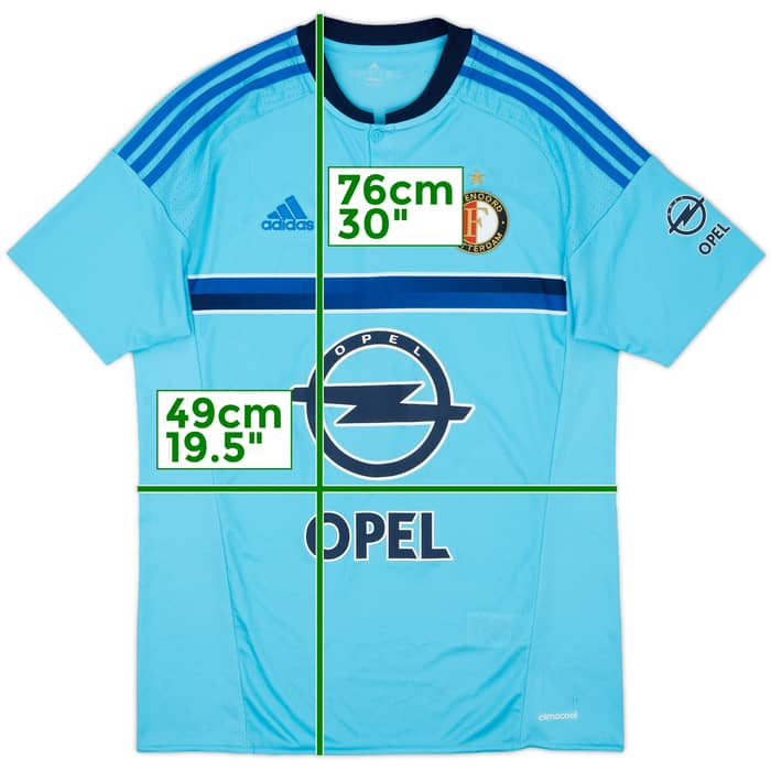 2016-17 Feyenoord Away Shirt - 7/10 - (M)