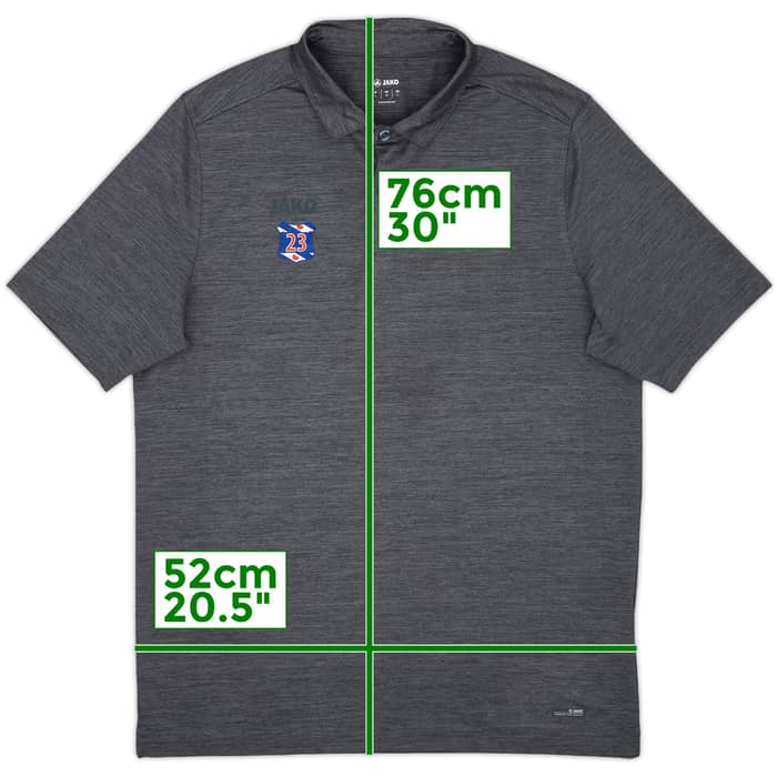 2019-20 Heerenveen Player Issue Jako Polo Shirt #23 - 7/10 - (M)