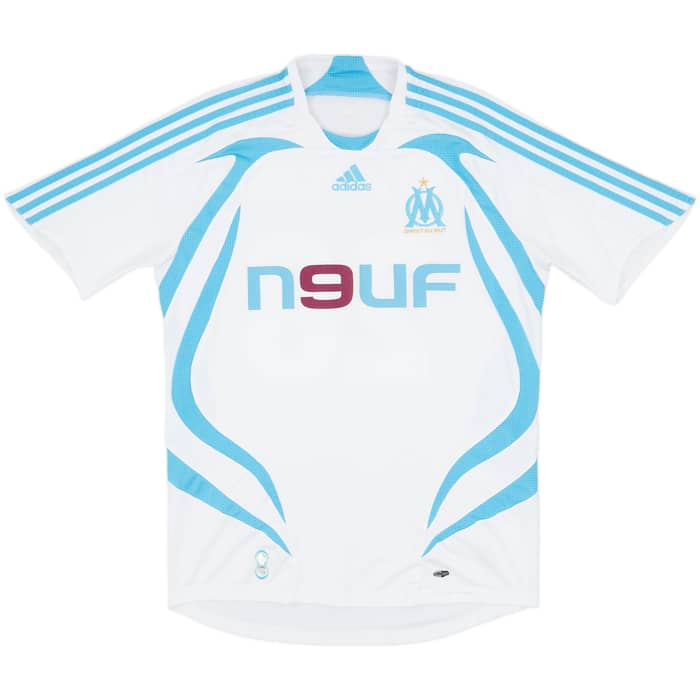 2007-08 Olympique Marseille Home Shirt Valbuena #28 - 8/10 - (M)