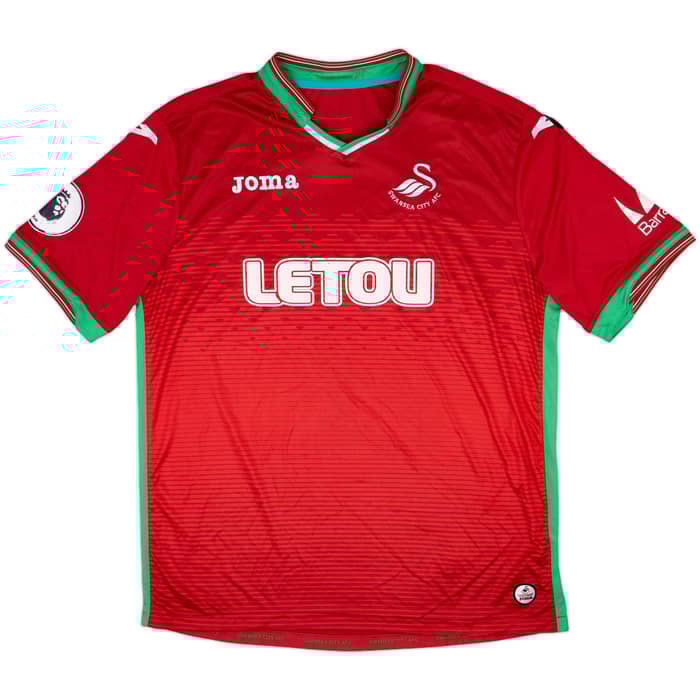 2017-18 Swansea Away Shirt - 8/10 - (XL)