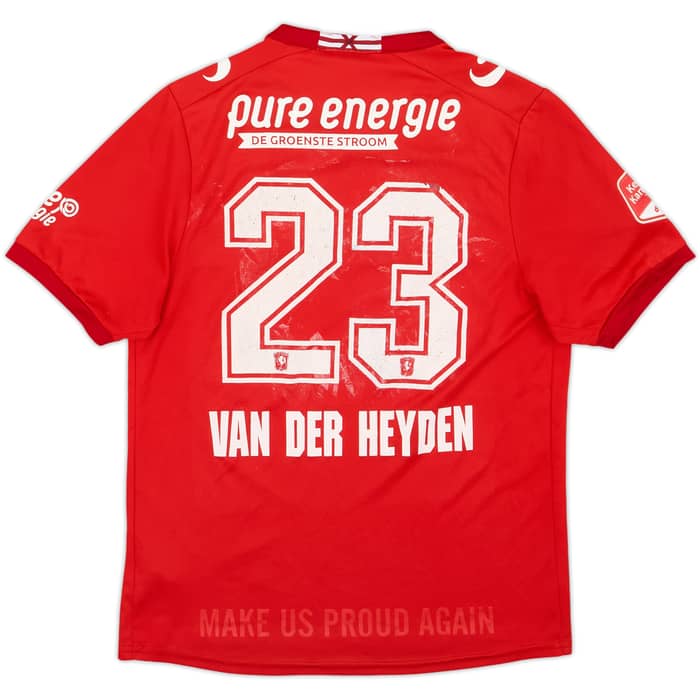 2018-19 FC Twente Home Shirt van der Heyden #23 - 3/10 - (M)