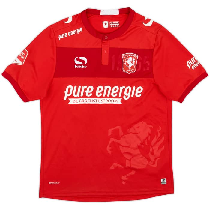 2018-19 FC Twente Home Shirt van der Heyden #23 - 3/10 - (M)