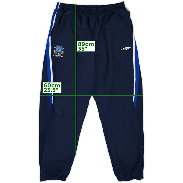 2007-09 Everton Umbro Track Pants/Bottoms - 8/10 - (XXL)