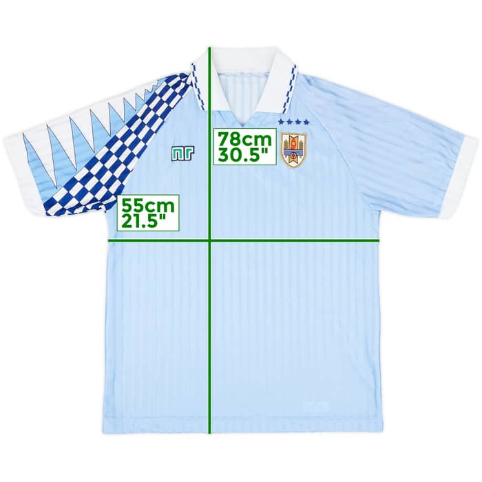 1992-95 Uruguay Home Shirt - 9/10 - (L)