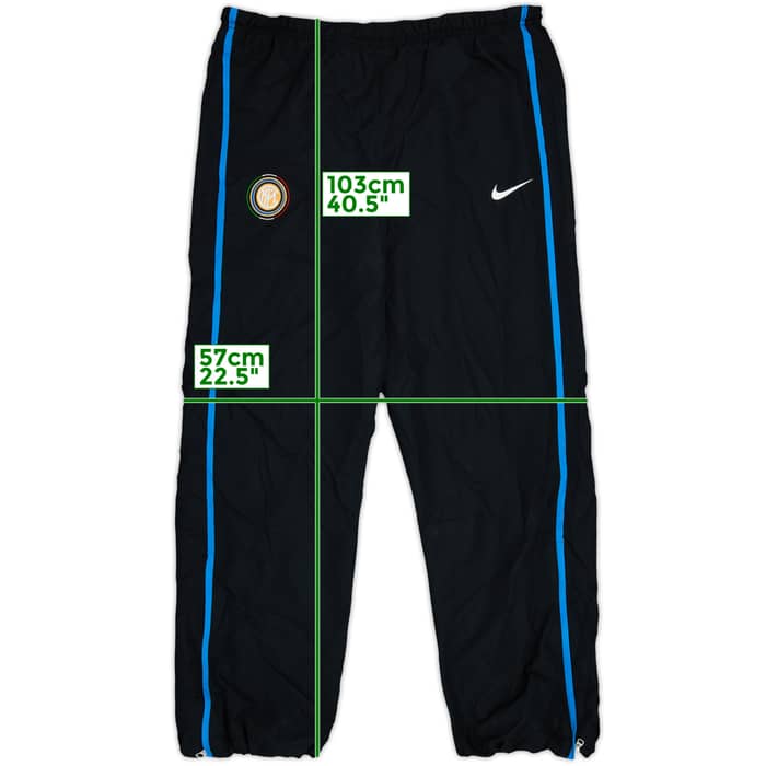 2010-11 Inter Milan Nike Track Pants/Bottoms - 6/10 - (L)