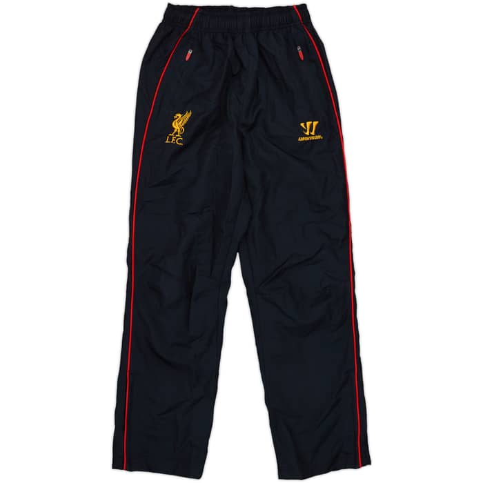 2012-13 Liverpool Warrior Track Pants/Bottoms - 8/10 - (XL.Boys)