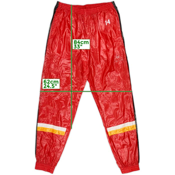 1992 Nagoya Grampus Eight Player Issue Le Coq Sportif Track Pants/Bottoms #14 - 4/10 - (XXL)