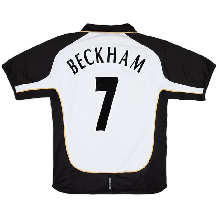 2001-02 Manchester United Centenary Away/Third Shirt Beckham #7 - 7/10 - (L)