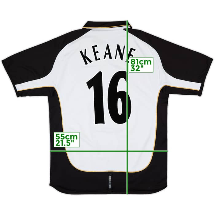 2001-02 Manchester United Centenary Away/Third Shirt Keane #16 - 7/10 - (L)