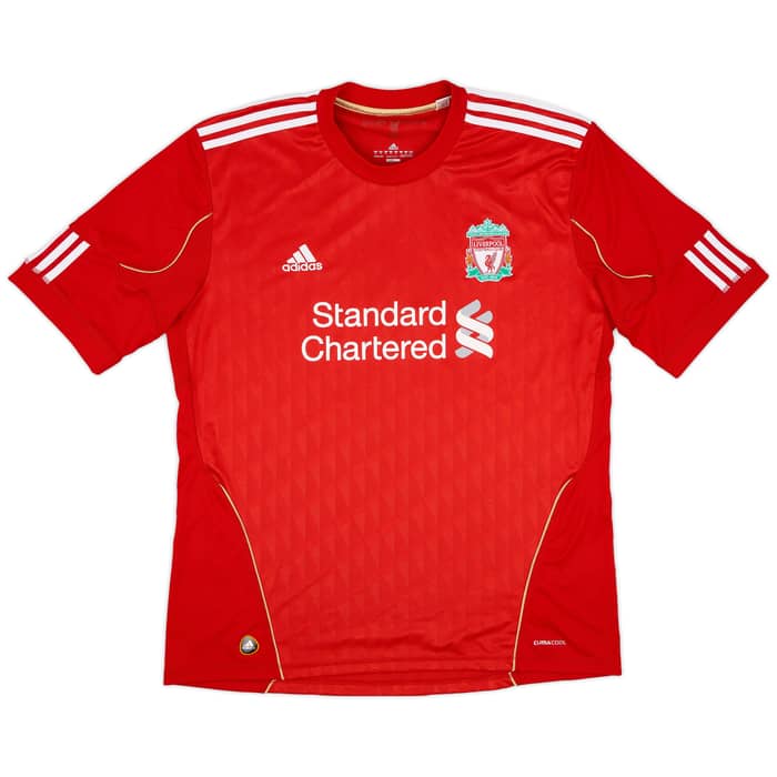 2010-12 Liverpool Home Shirt Gerrard #8
