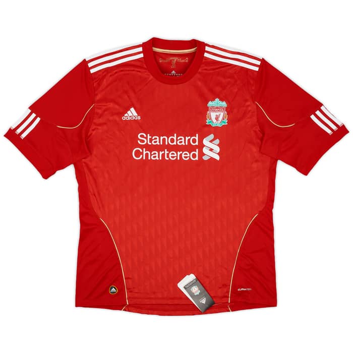 2010-12 Liverpool Home Shirt Gerrard #8