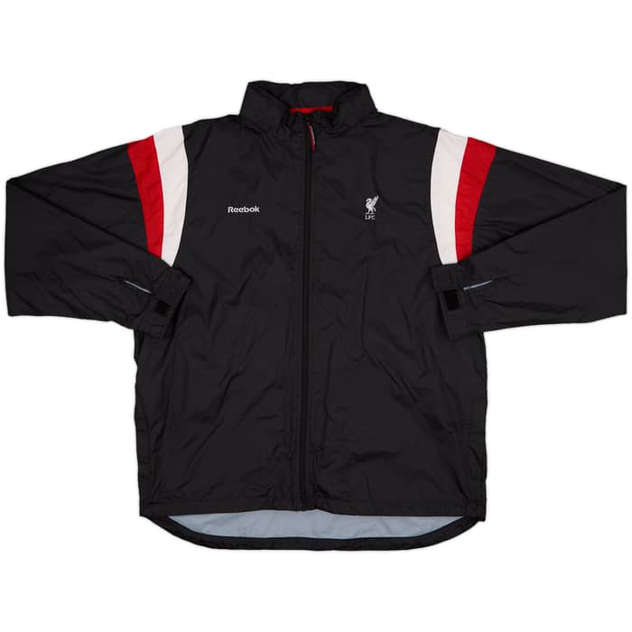 2003-04 Liverpool Reebok Hooded Rain Jacket - 10/10 - (XL)
