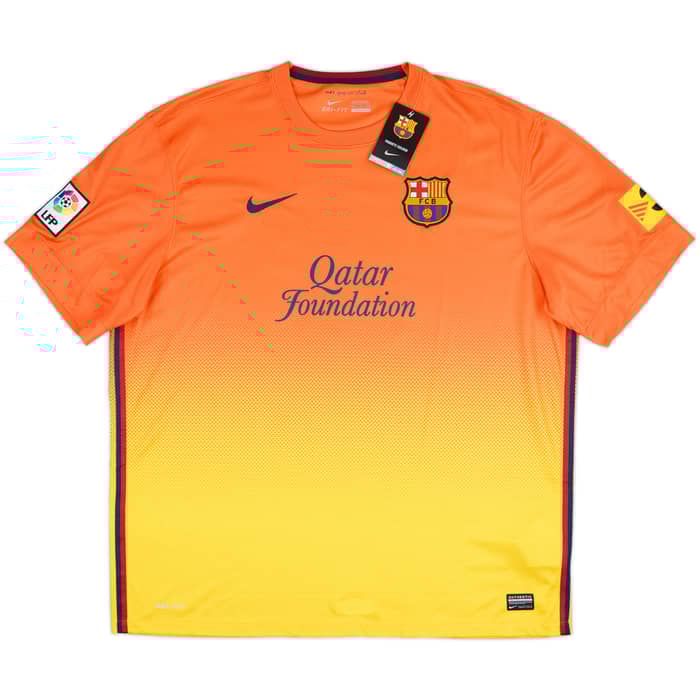 2012-13 Barcelona Away Shirt Messi #10 (XXL)