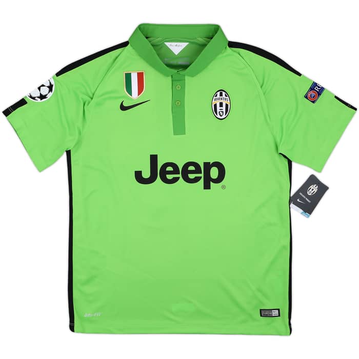 2014-15 Juventus Third Shirt Caceres #4 (L)