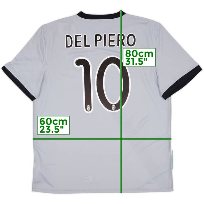 2009-10 Juventus Away Shirt Del Piero #10 (XL)