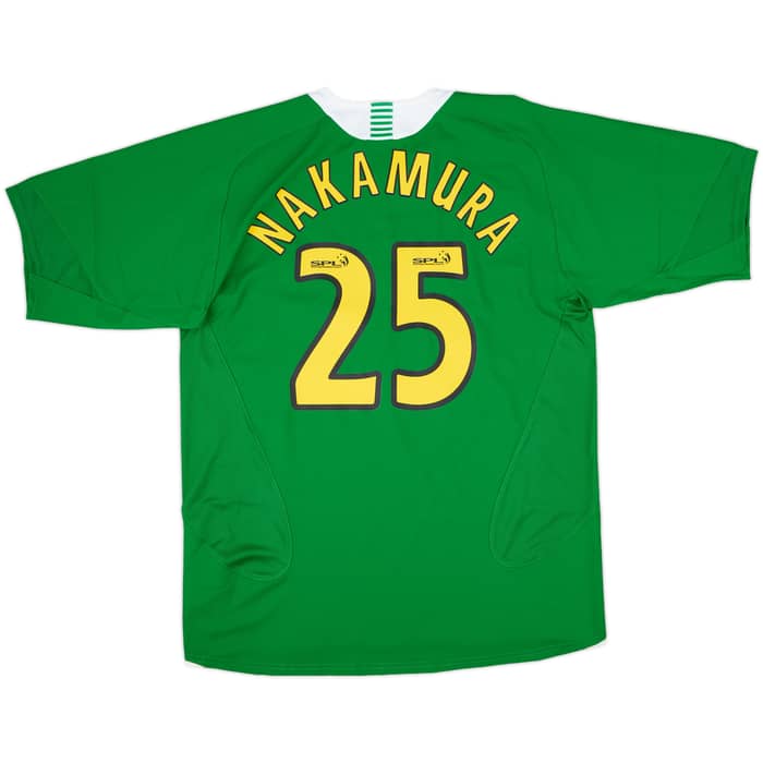 2005-06 Celtic Away Shirt Nakamura #25 (L)