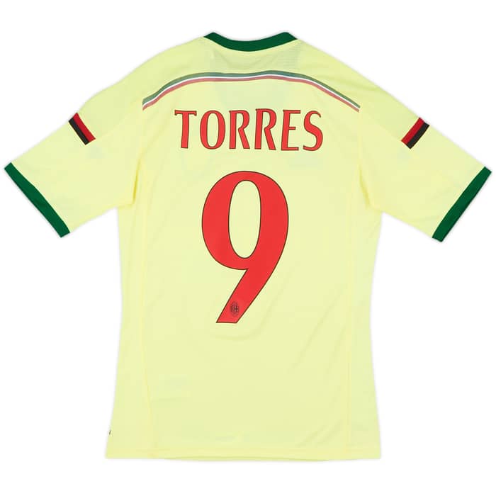 2014-15 AC Milan Third Shirt Torres #9 (XS)