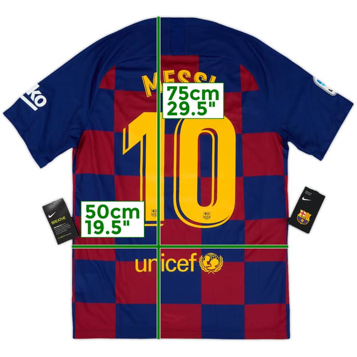 2019-20 Barcelona Home Shirt Messi #10 (M)