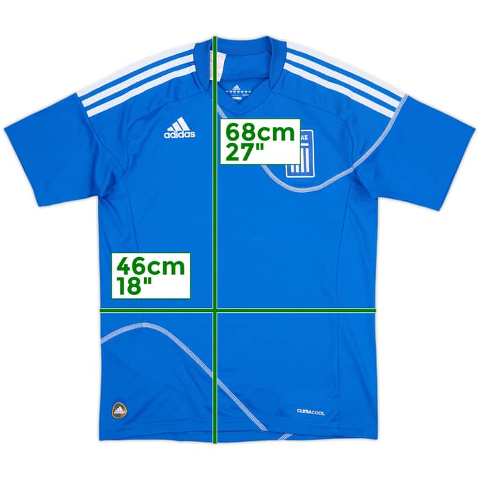 2010-12 Greece Away Shirt - 9/10 - (L.Boys)