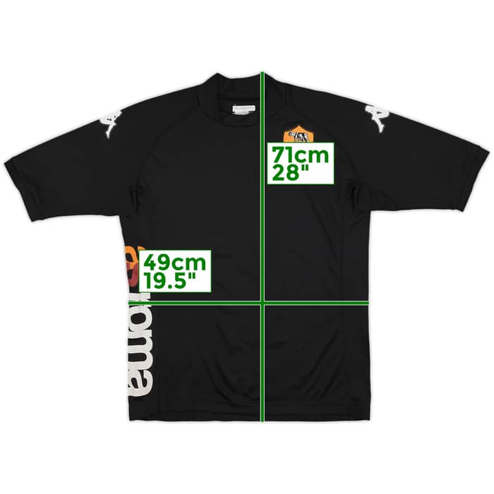 2008-09 Roma Kappa Training Shirt - 7/10 - (M)
