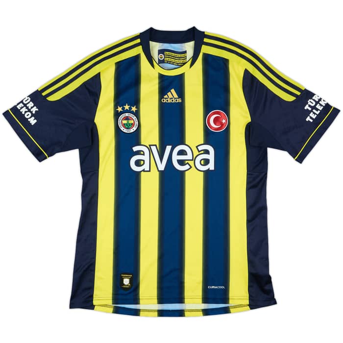 2011-12 Fenerbahce Home Shirt Atilla #10 - 8/10 - (L)