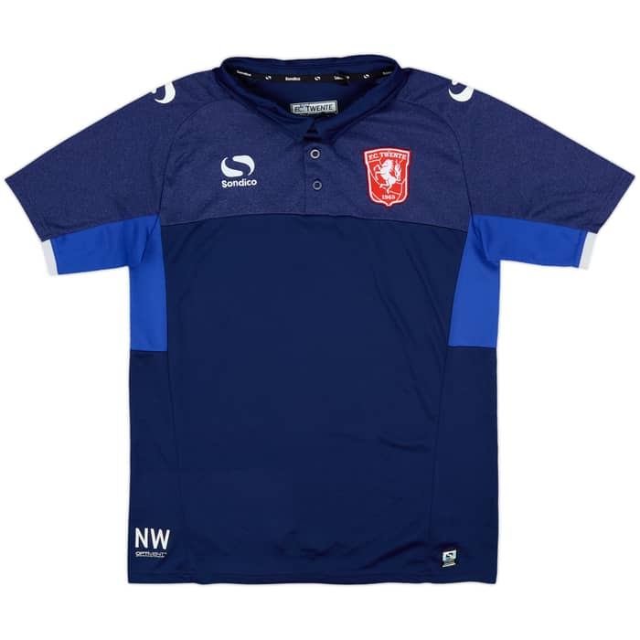 2017-18 FC Twente Staff Issue Sondico Polo Shirt NW - 8/10 - (S)