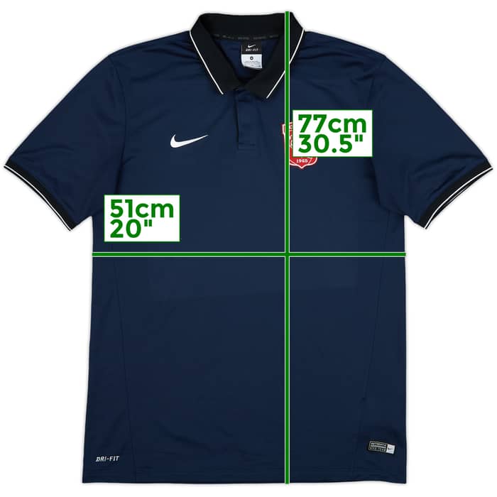 2015-16 FC Twente Nike Polo Shirt - 9/10 - (M)