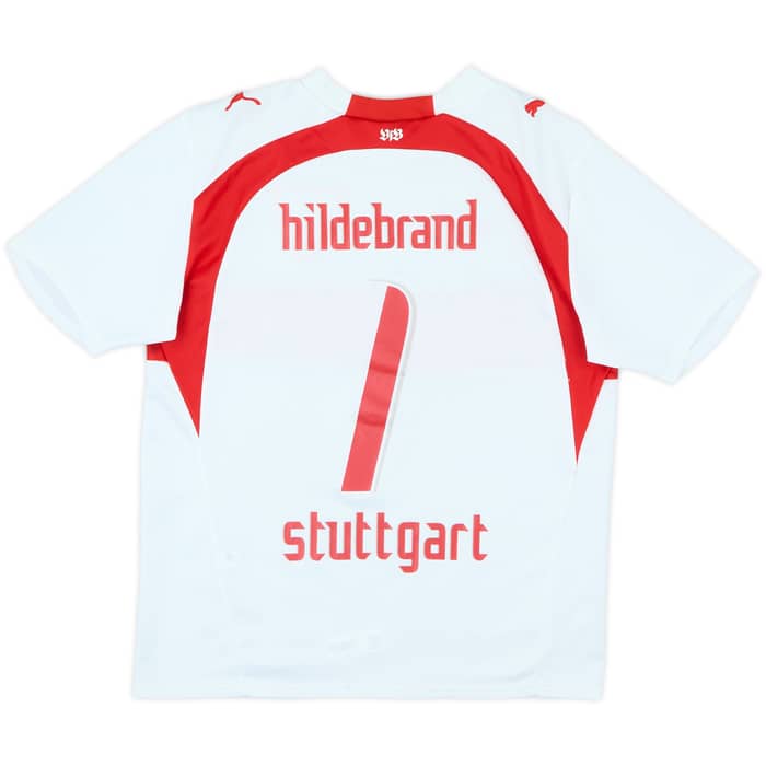 2006-07 Stuttgart Home Shirt Hildebrand #1 - 6/10 - (L.Boys)