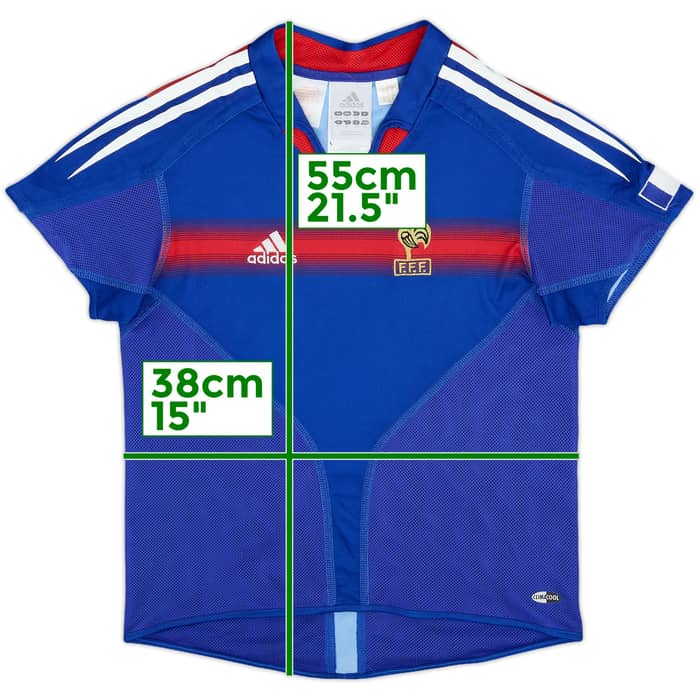 2004-06 France Home Shirt - 9/10 - (S.Boys)
